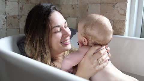 Little princess and lovely mother 😍