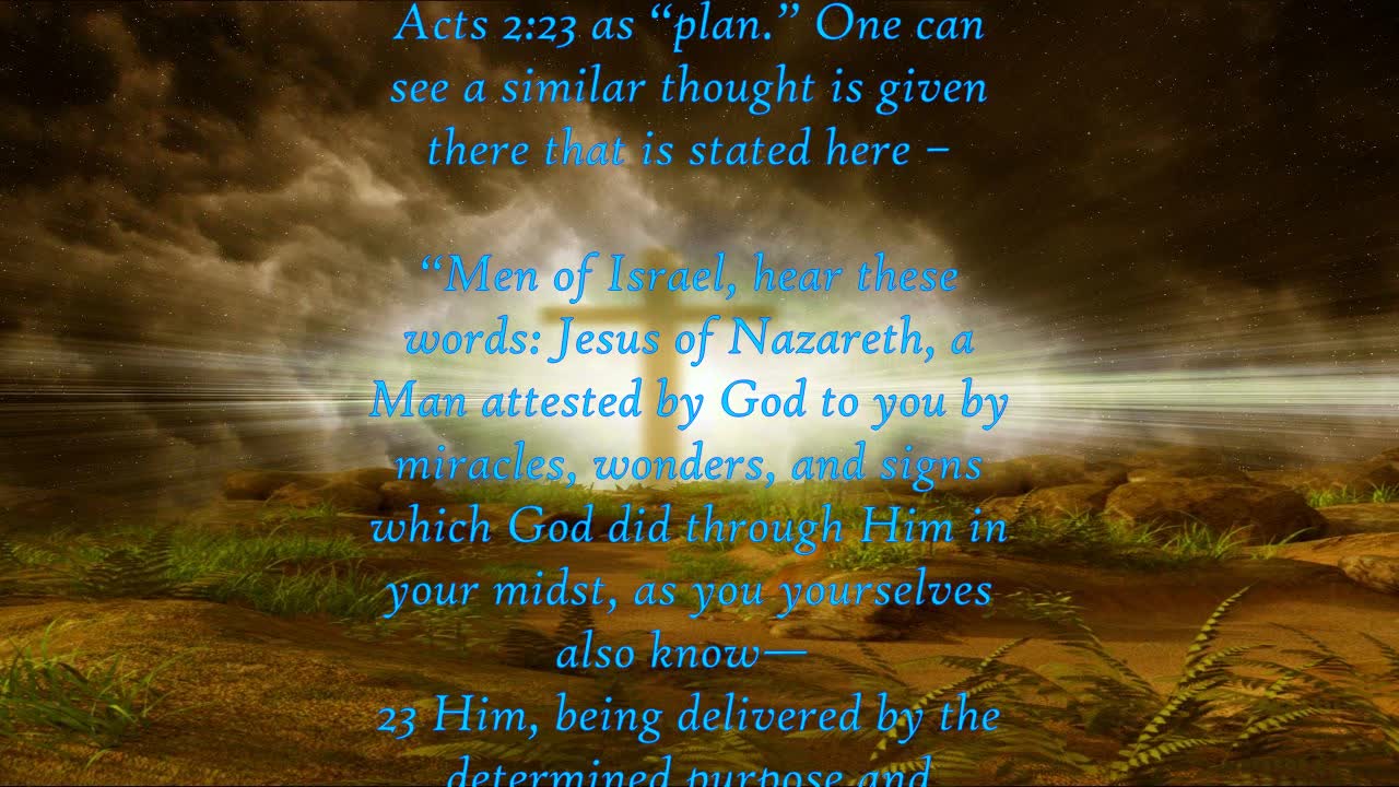 The Book of Acts 4:28 - Daily Bible Verse Commentary