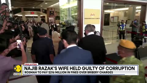 Malaysia's former PM Najib Razak's wife gets 10 years jail for corruption| Latest English News| WION