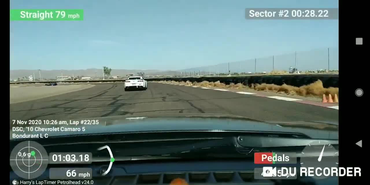 Fast Lap at Bondurant Fast w/Looper 2010 Camaro SS