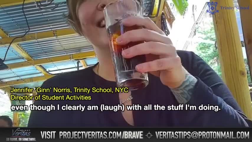 Project Veritas exposes NYC private school teacher at Trinity School