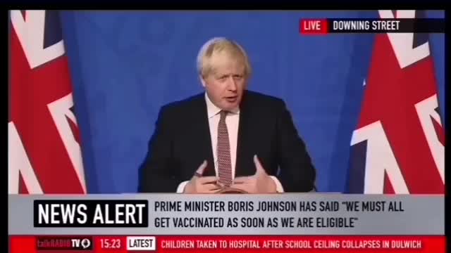 Increasingly obvious: Boris Johnson begs you to comply with 3rd dose of quackzine jab