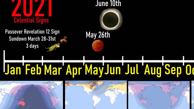 Celestial Warning Signs of the Rapture in 2021! Passover Revelation 12 Sign!