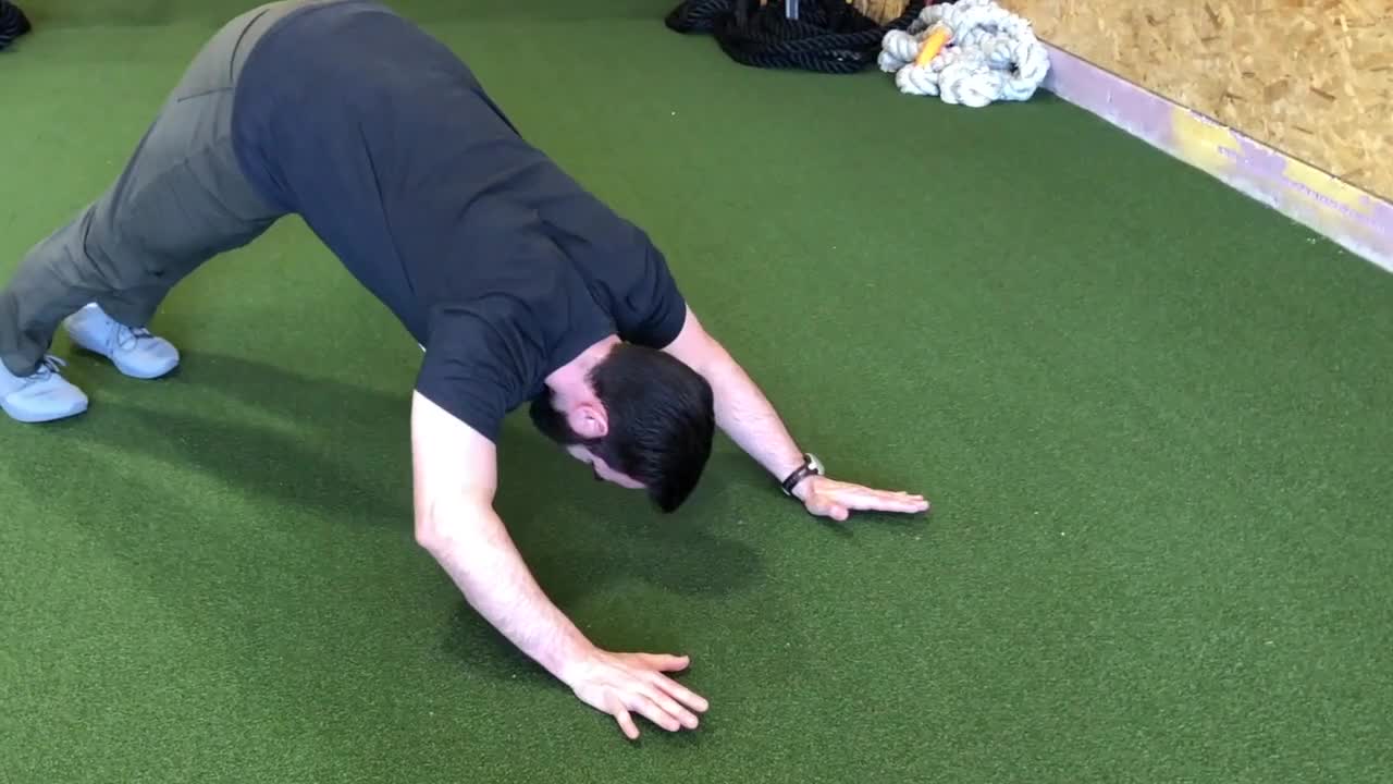 Yoga Push Up With Title