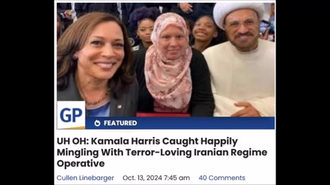 Kamala hanging out with terror-lovers