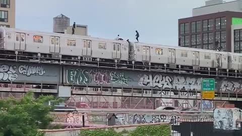 New way to commute over the Williamsburg bridge in NYC