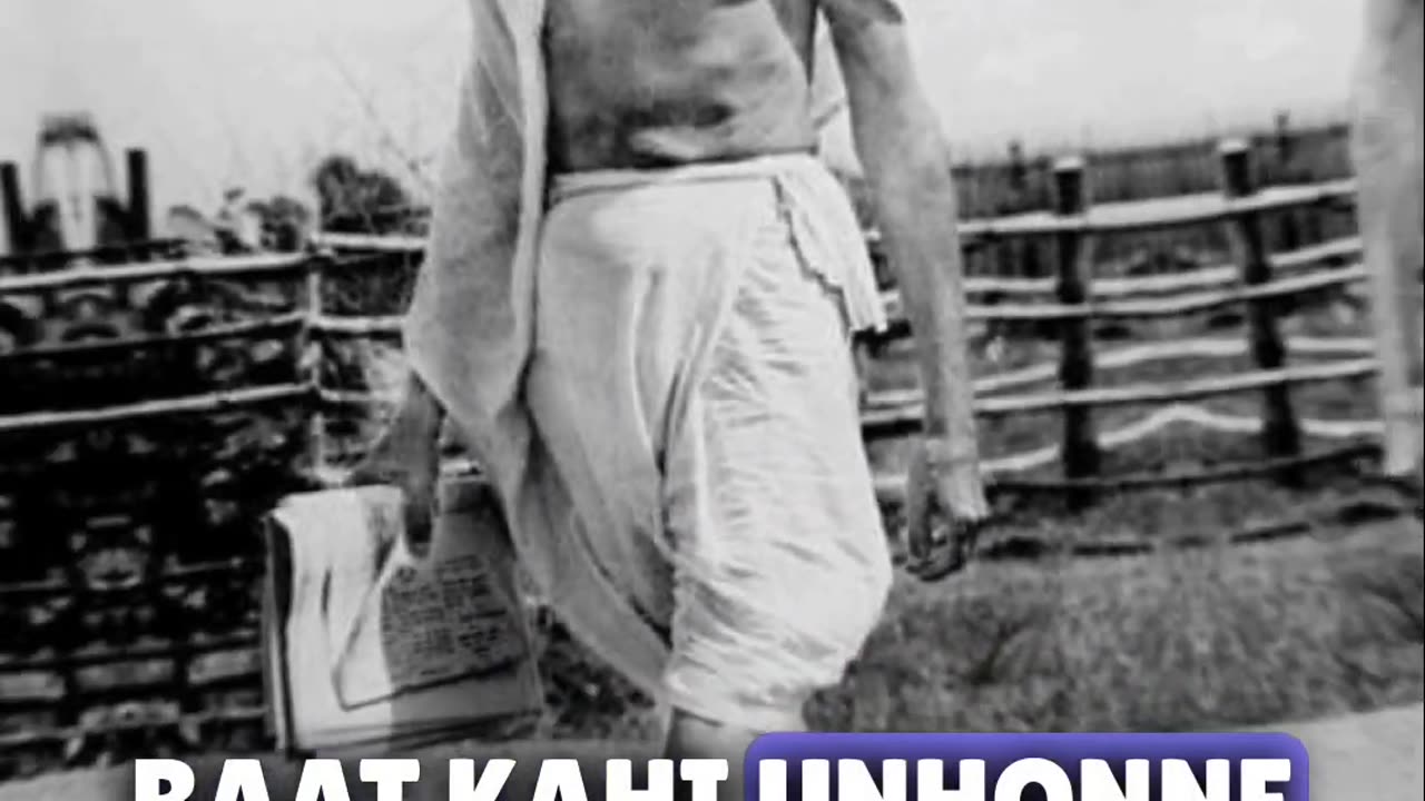 Mahatma Gandhi the only true leader 🥺🥺
