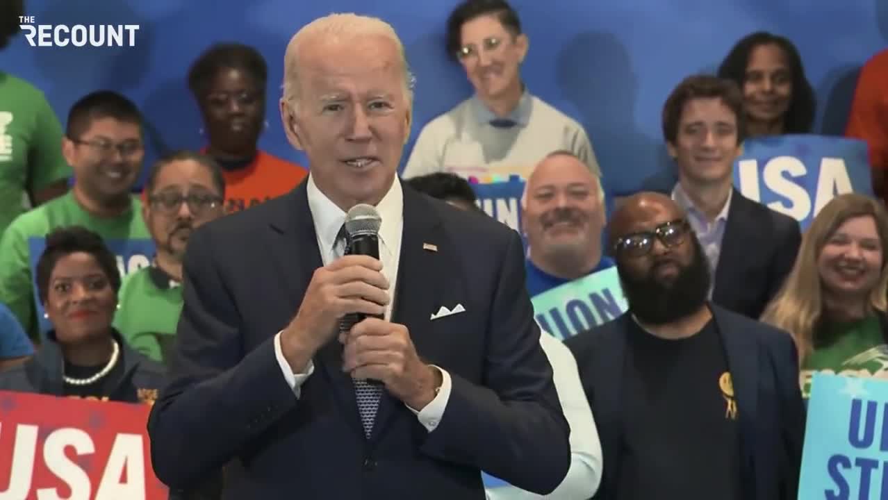 Biden Jokes About Republicans Losing Faith In Elections