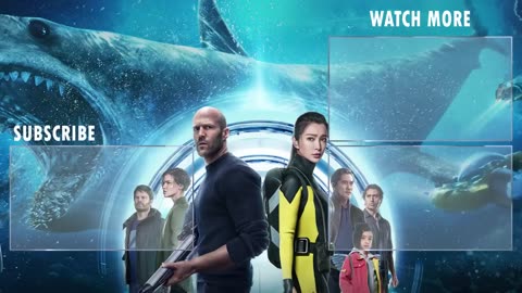Megalodon Jumps Out Of Water Scene The Meg (2018) Movie Clip HD