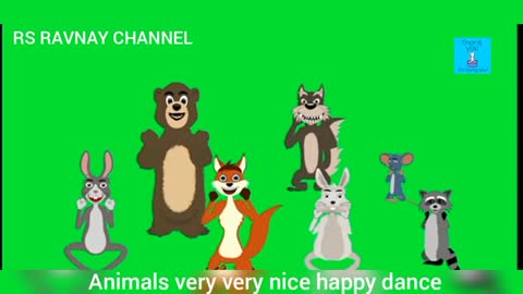 Cut animals dance funny video