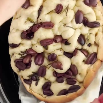 Slow Cooker Focaccia Bread