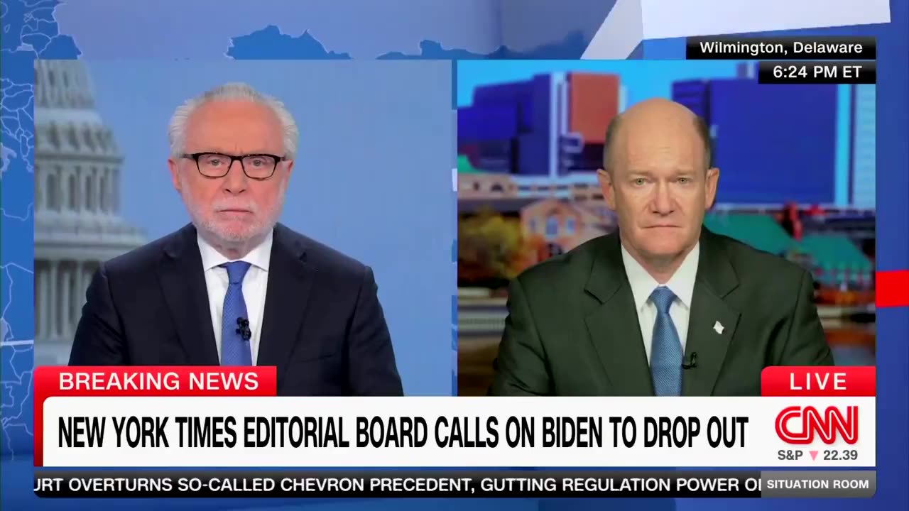 ππ 'Trust Your Eyes & Ears!' - Biden Co-Chair Chris Coons πΊπΈπͺ