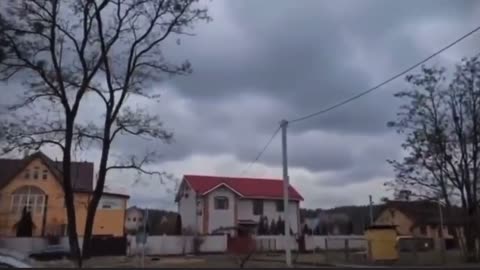 What is going on now in Ukraine above peoples houses
