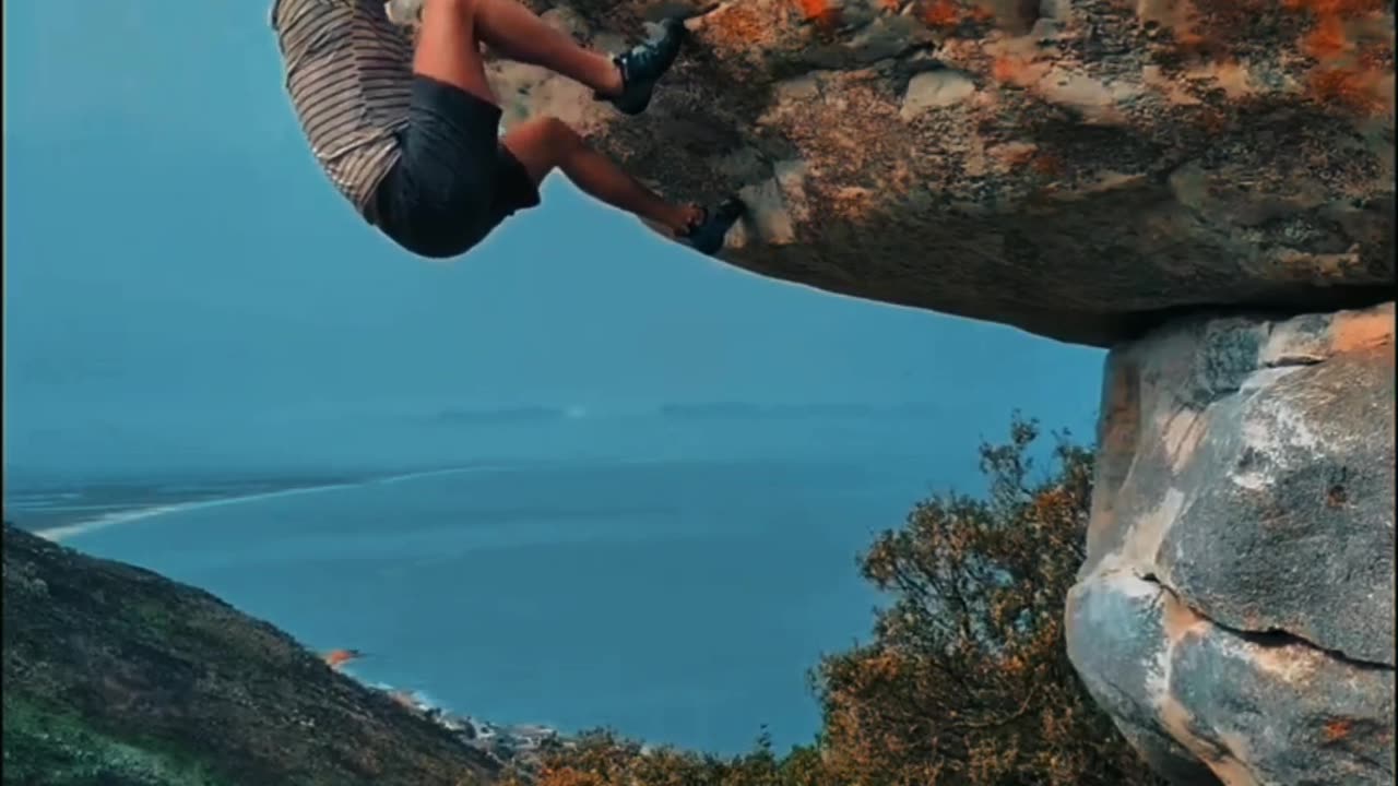 Epic Rock Climbing Video: Spider-Man Instincts in Action