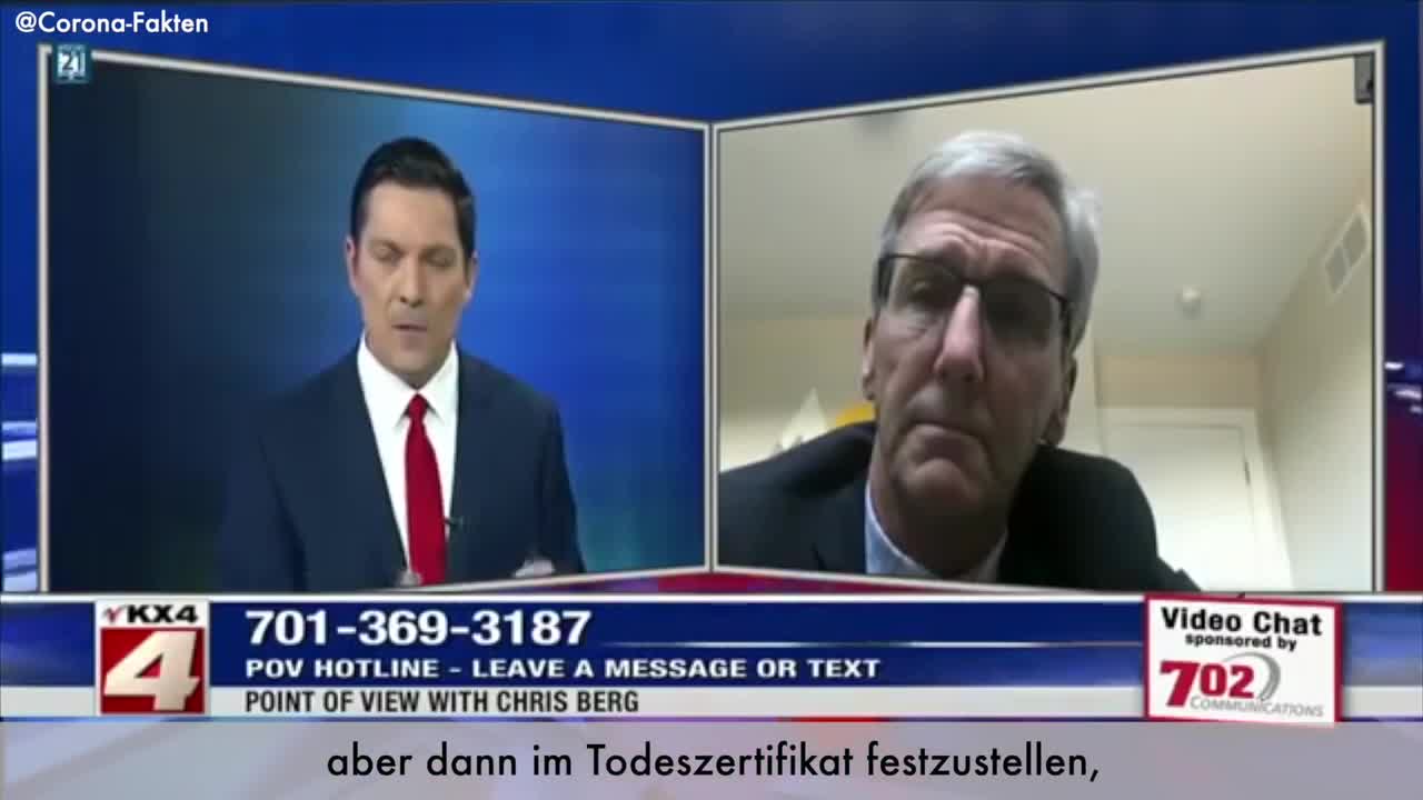 Dr. Scott Jensen "coached" by Dept. of Health to fill out death certificates as covid