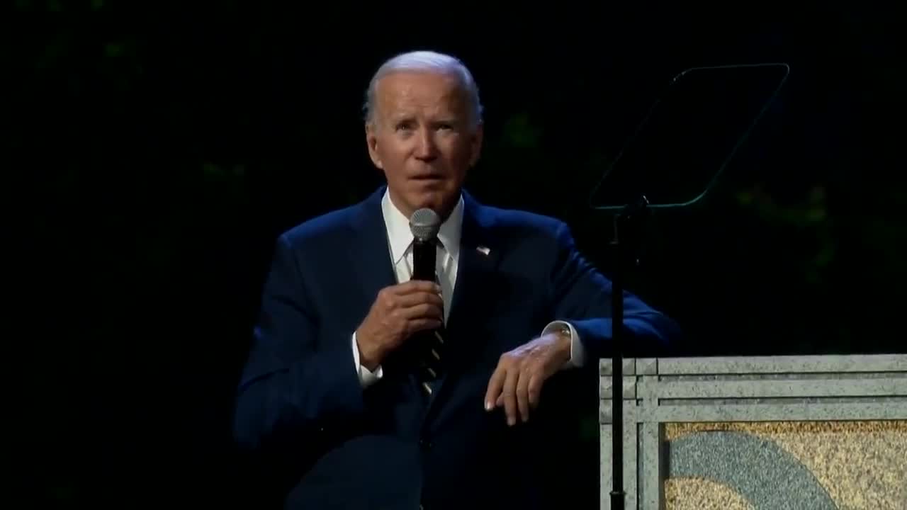 Sleepy Joe Calls Trump "The Great MAGA King"