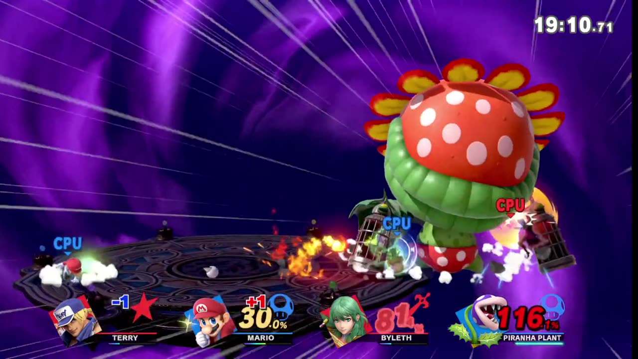 Piranha Plant Super Move - Super Smash Bros Ultimate