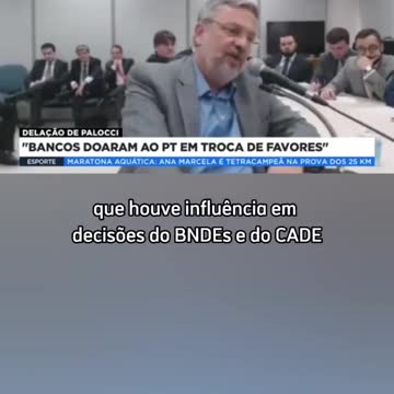 Palocci: "Bancos doaram ao PT em troca de favores"