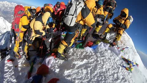 Mt Everest in Nepal