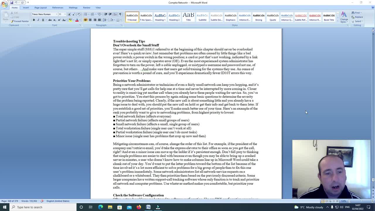 Comptia network + part 106