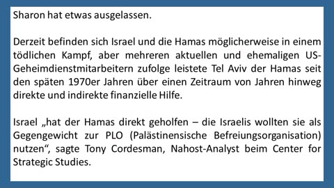 Hamas von israelischem Geheimdienst finanziert?