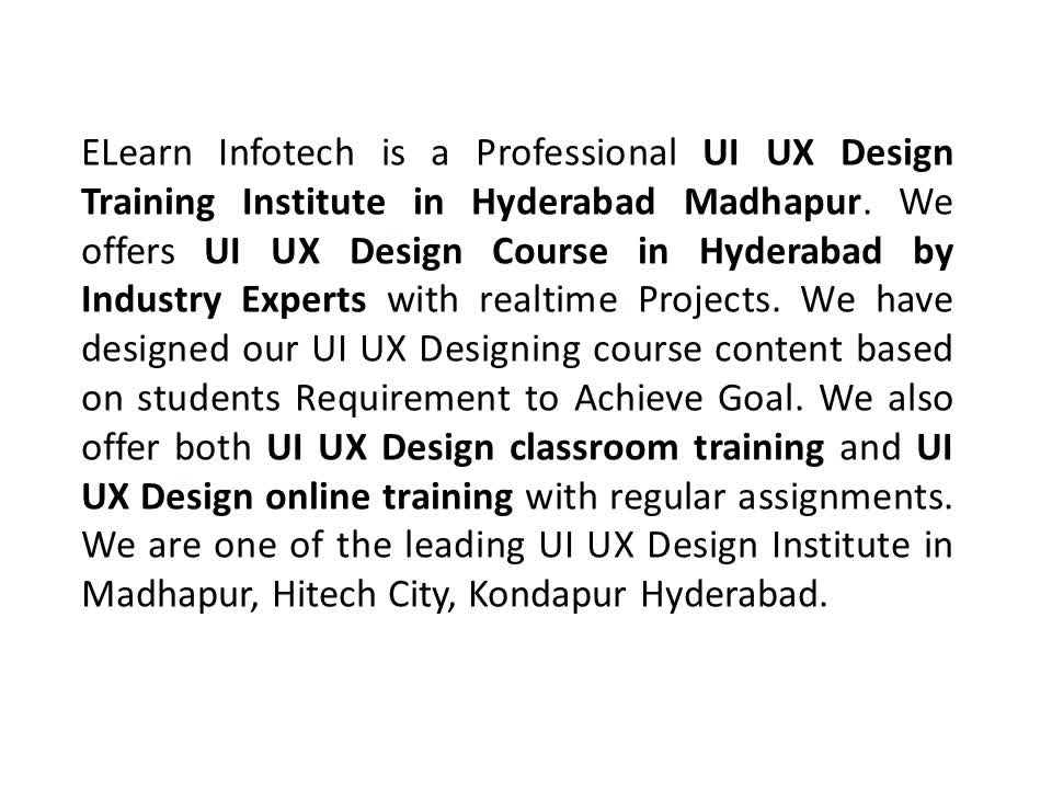 Graphic designing course in hyderabad