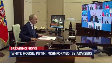 White House_ Putin Receives Misinformation About The War