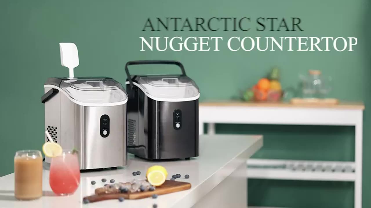 Nugget Countertop Ice Maker with Soft Chewable Pellet Ice