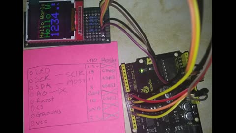 Review: HiLetgo 1.44" Colorful SPI TFT LCD Display ST7735 128X128 Replace Nokia 51103310 LCD