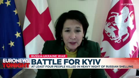 Georgia 'not in the same situation' as NATO countries, president says