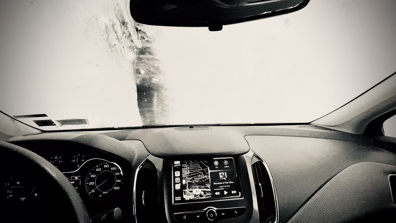 The Dark Carwash ASMR Black And White Trip