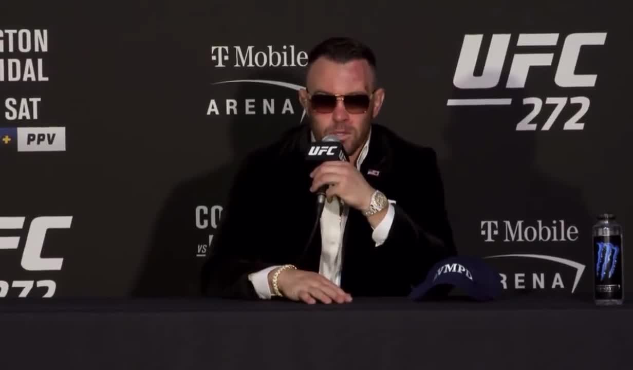 WATCH: UFC's Colby Covington Sums Up Biden & Trump in 20 Seconds