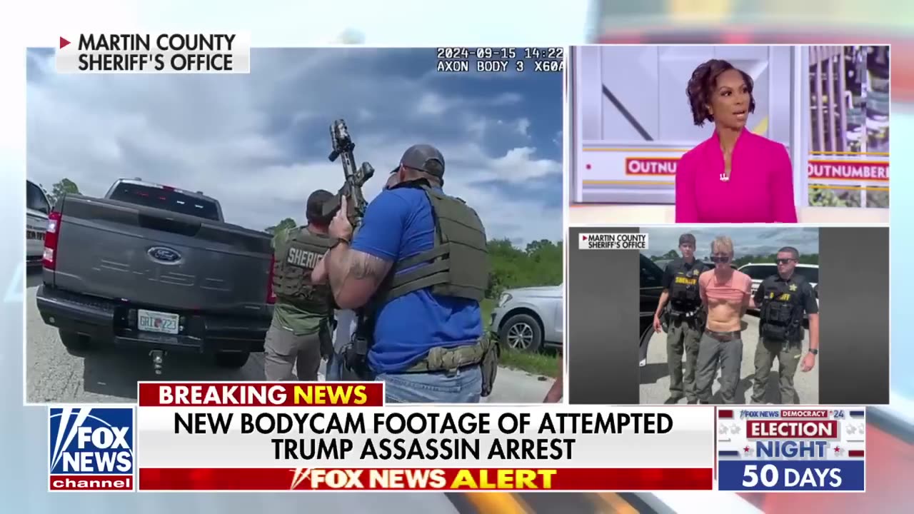 Bodycam footage of would-be Trump assassin released