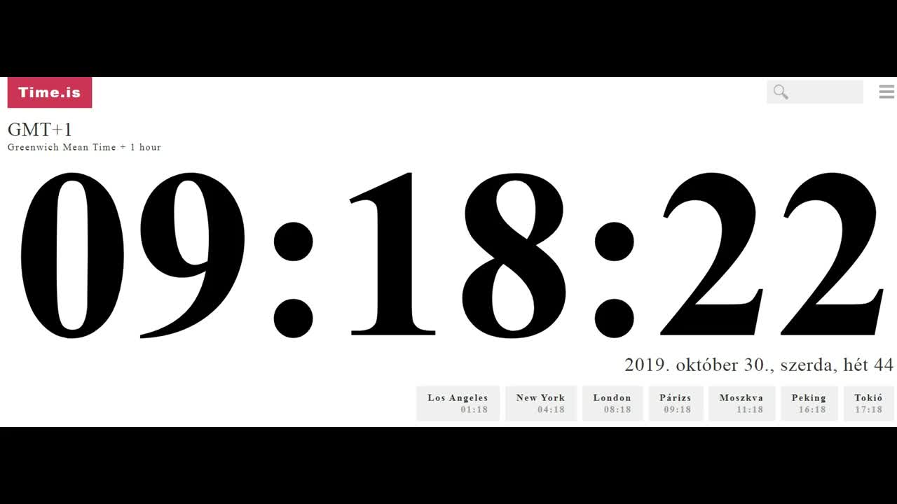 GMT 3 vagy 4 kellene téli órabeállításra