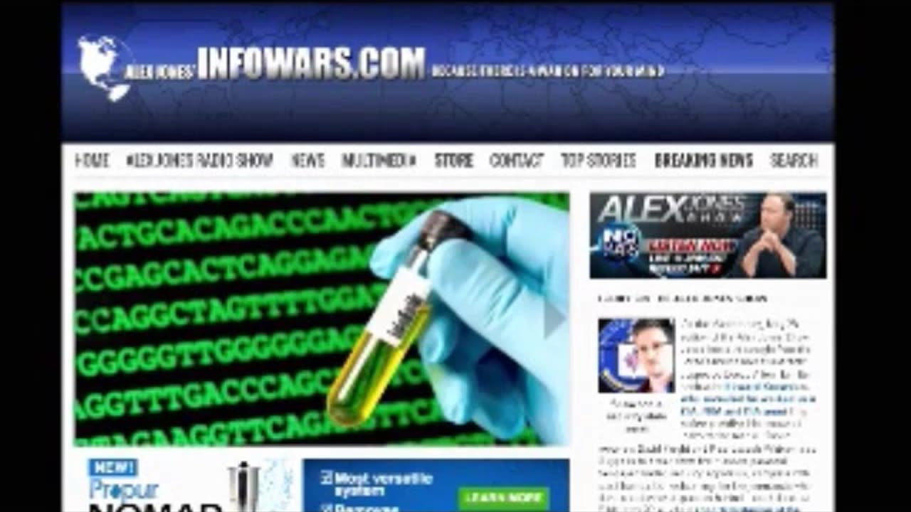 Alex Jones and Dr Edward Group talk about 2 new INFOWARS Health products May 28th 2014