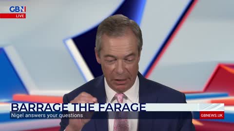 ‘The attempt to stamp out free speech is a concern, we must together beat it’ says Nigel Farage