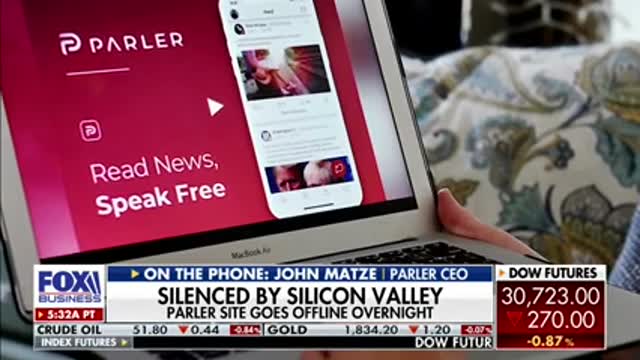 Parler CEO says 'there's nothing left' after Big Tech kicks app off platforms