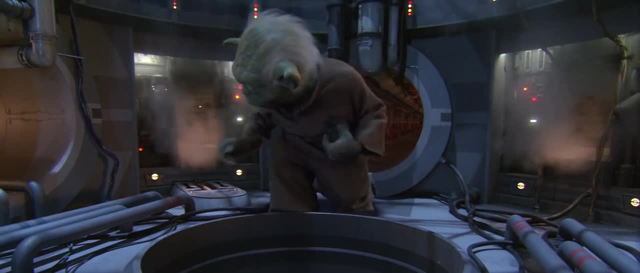 Yoda's Unfortunate Accident