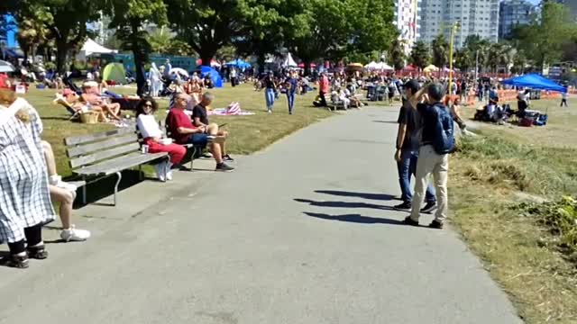 ENGLISH BAY BEACH HEAVY GANGSTALKING