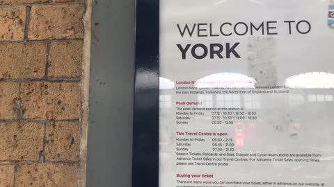 York: Arrival and tour, 4/12/21