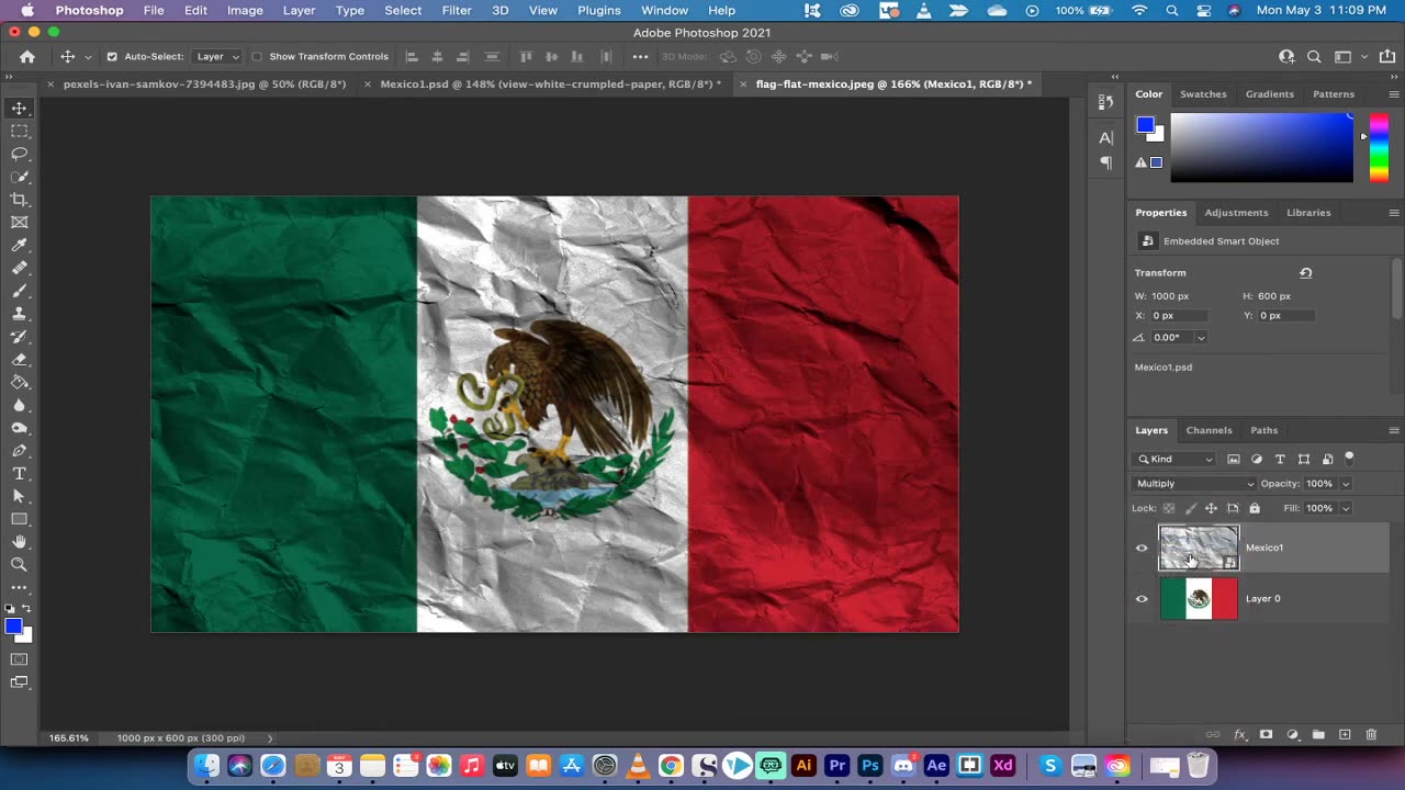 Add texture in photoshop