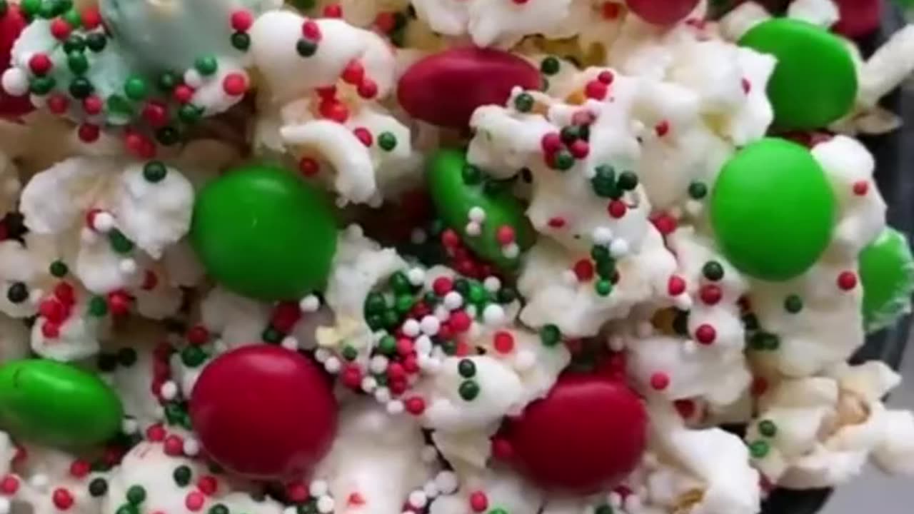 Christmas popcorn