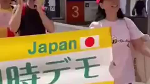 Even Japan 🇯🇵 protests the experimental medical product 💉