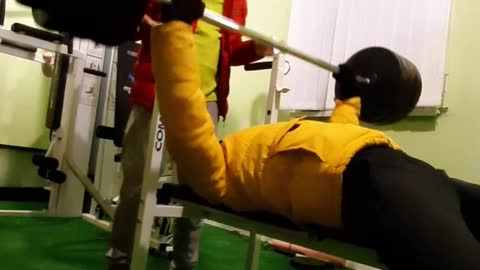 Bench press 80 kg