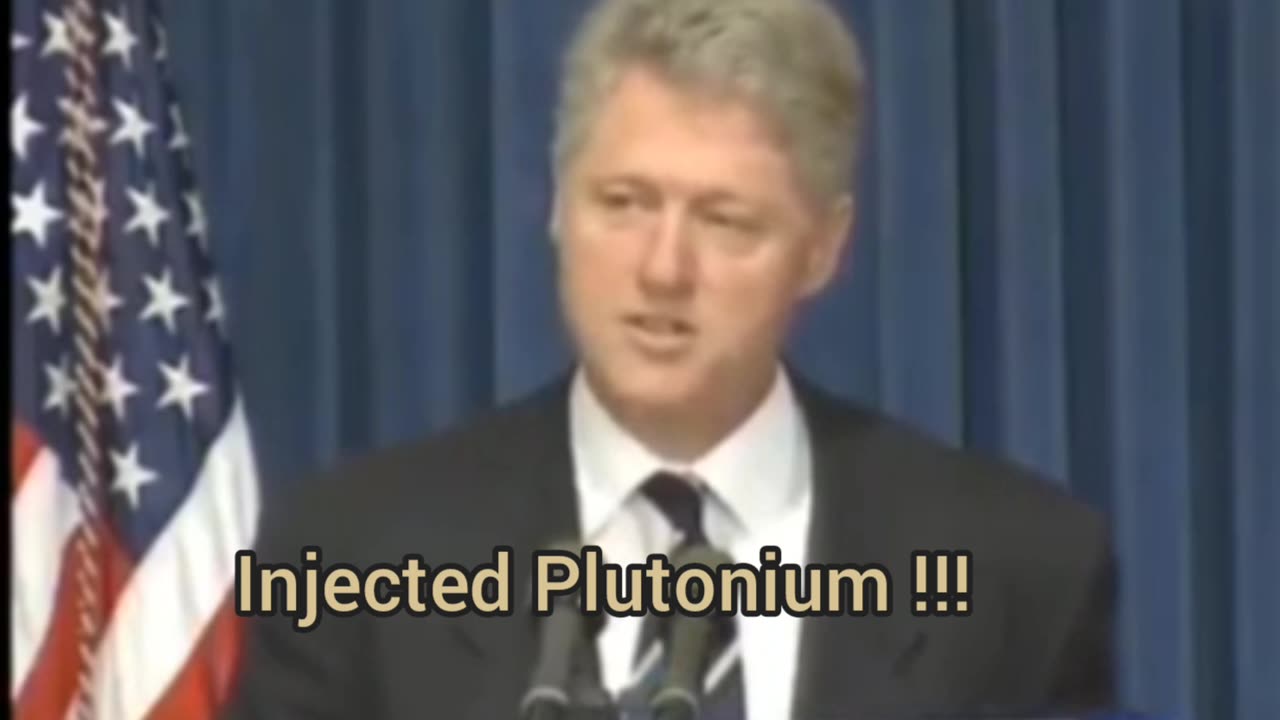 Pres. Clinton Apologizes For Secret Experimental Radiation Test Without Informed Content(1995)