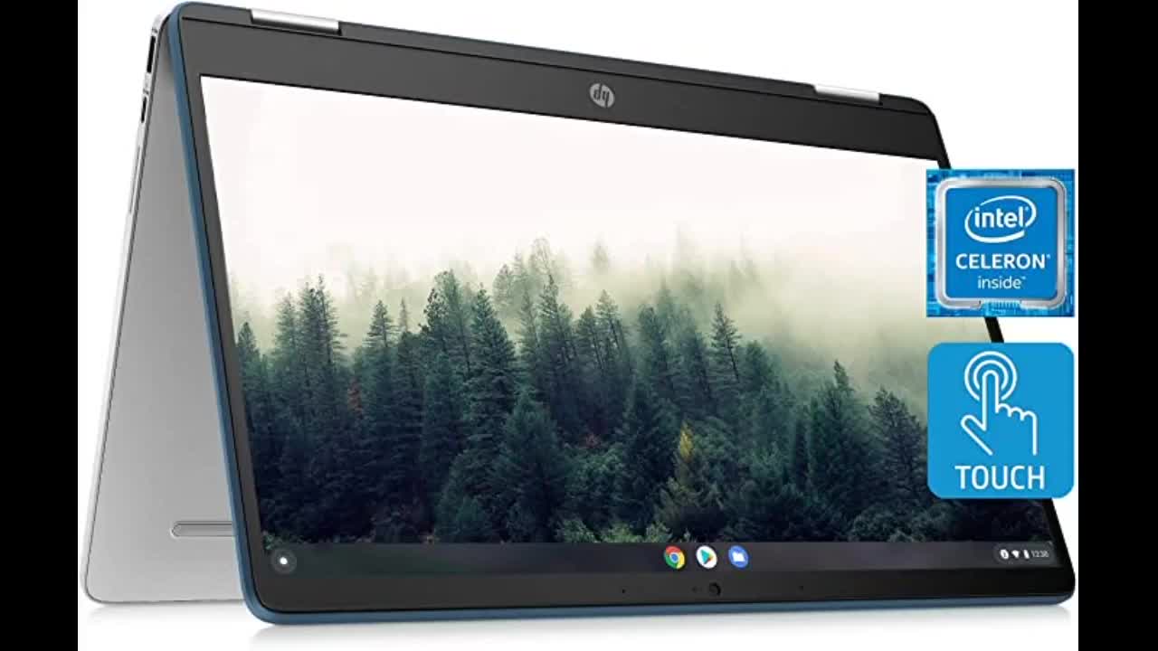 Review: HP Chromebook x360 14a Laptop - Dual Core Intel Celeron N4020 - 4 GB RAM - 32 GB eMMC S...