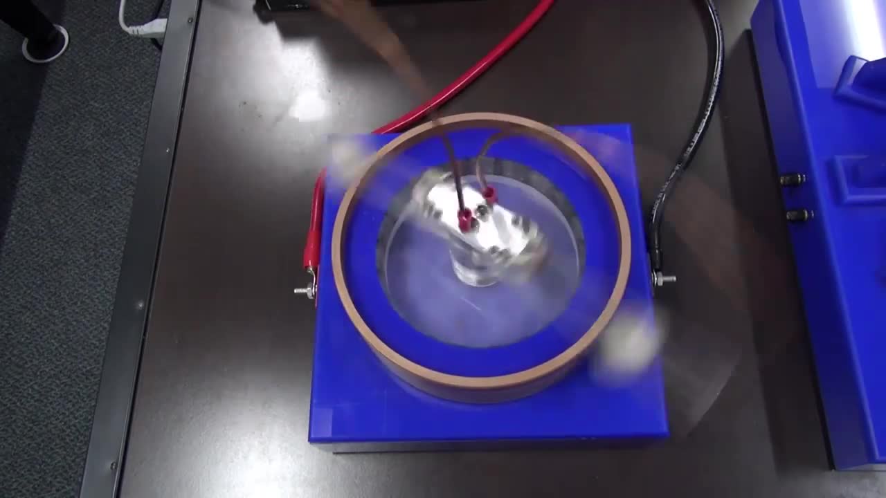 SEG Induction Rotation - Lorentz Force and Fleming Rule - Ariel View