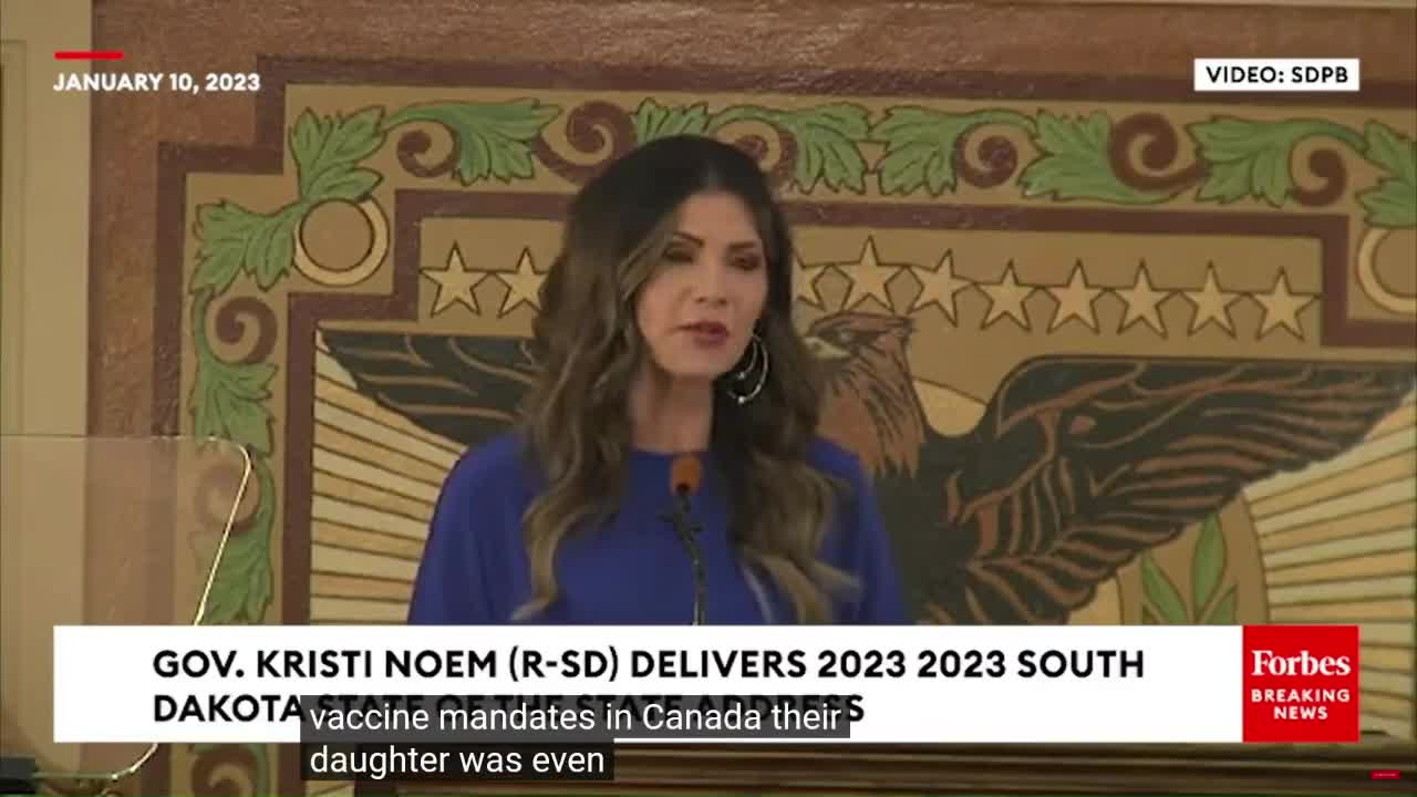 Kristi Noem BLASTS Trudeau For His TYRANNICAL Pandemic Policies