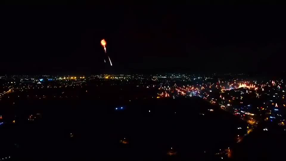 fireworks scenery