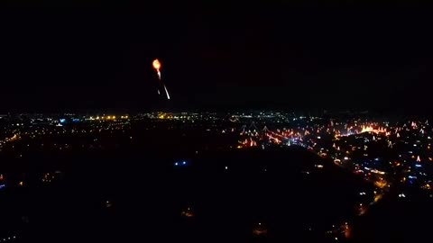 fireworks scenery